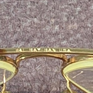 Ray-Ban Aviator Glasses Bausch & Lomb Gold Vintage FRAMES ONLY L2823 NYAS image 10