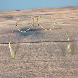 Ray-Ban Aviator Glasses Bausch & Lomb Gold Vintage FRAMES ONLY L2823 NYAS image 8