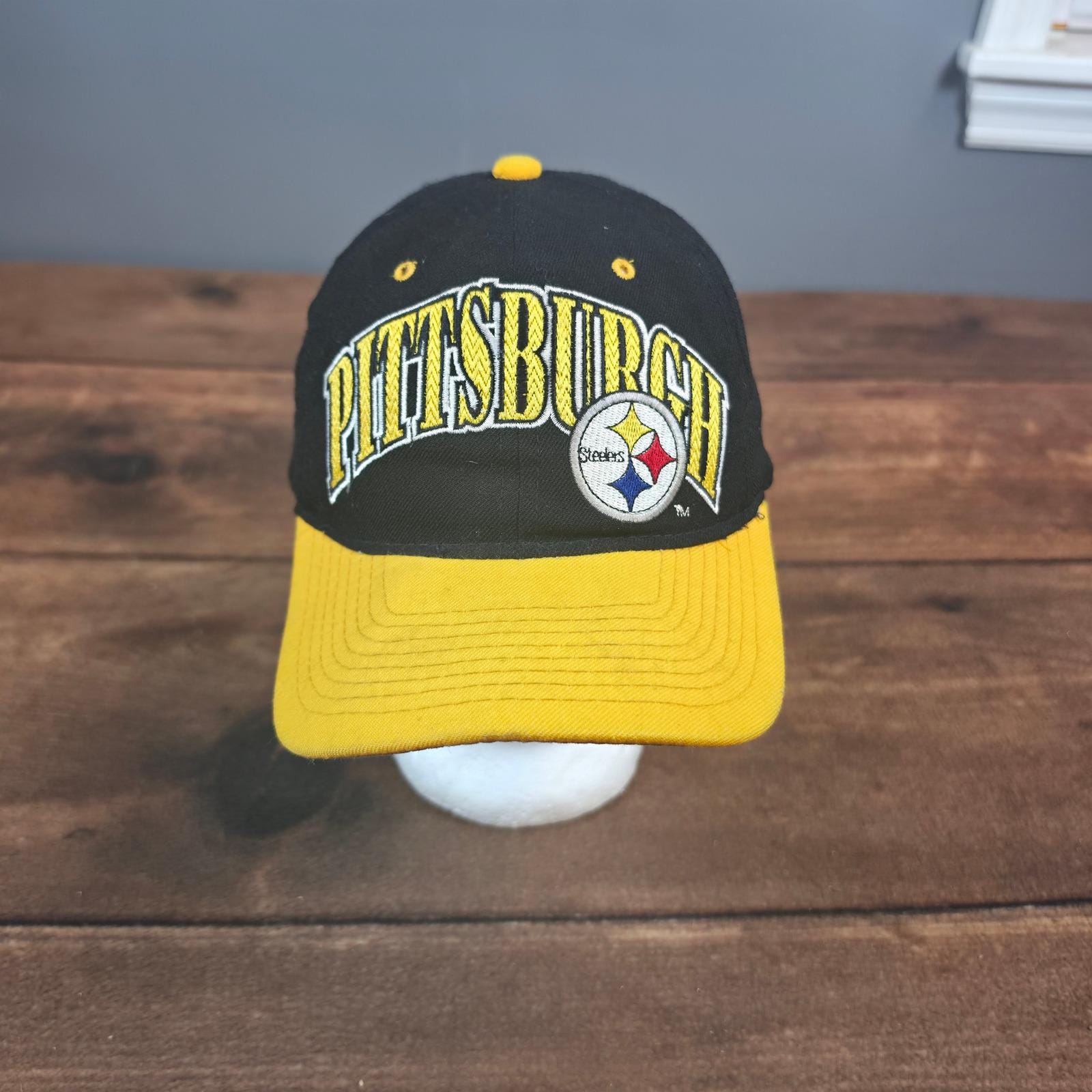 Vintage Nfl Snapback Hat Steelers - Etsy