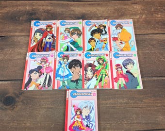 Tokyopop カードキャプターさくら アニメ ブックセット キッズ OS ピンク 良質 ヴィンテージ マンガ CLAMP アート