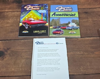 Catalogo Corvette Central Set 1953-2005 Blu Parti e accessori in condizioni eccellenti