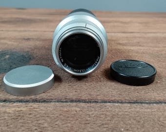 Leica Ernst Leitz Wetzlar Hektor 13.5cm 135mm f4.5 M Mount Lens Silver 716554