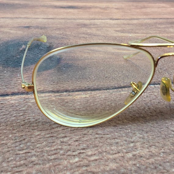 Ray-Ban Aviator Glasses Bausch & Lomb Gold Vintage FRAMES ONLY L2823 NYAS View 5