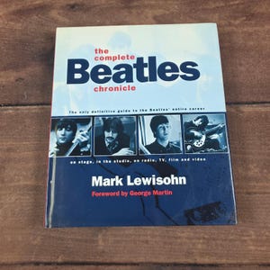 Barnes & Noble The Complete Beatles Chronicle Book OS Blue Good Mark Lewisohn