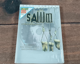 NEW Saw III Unrated Edition DVD Full Screen Movie