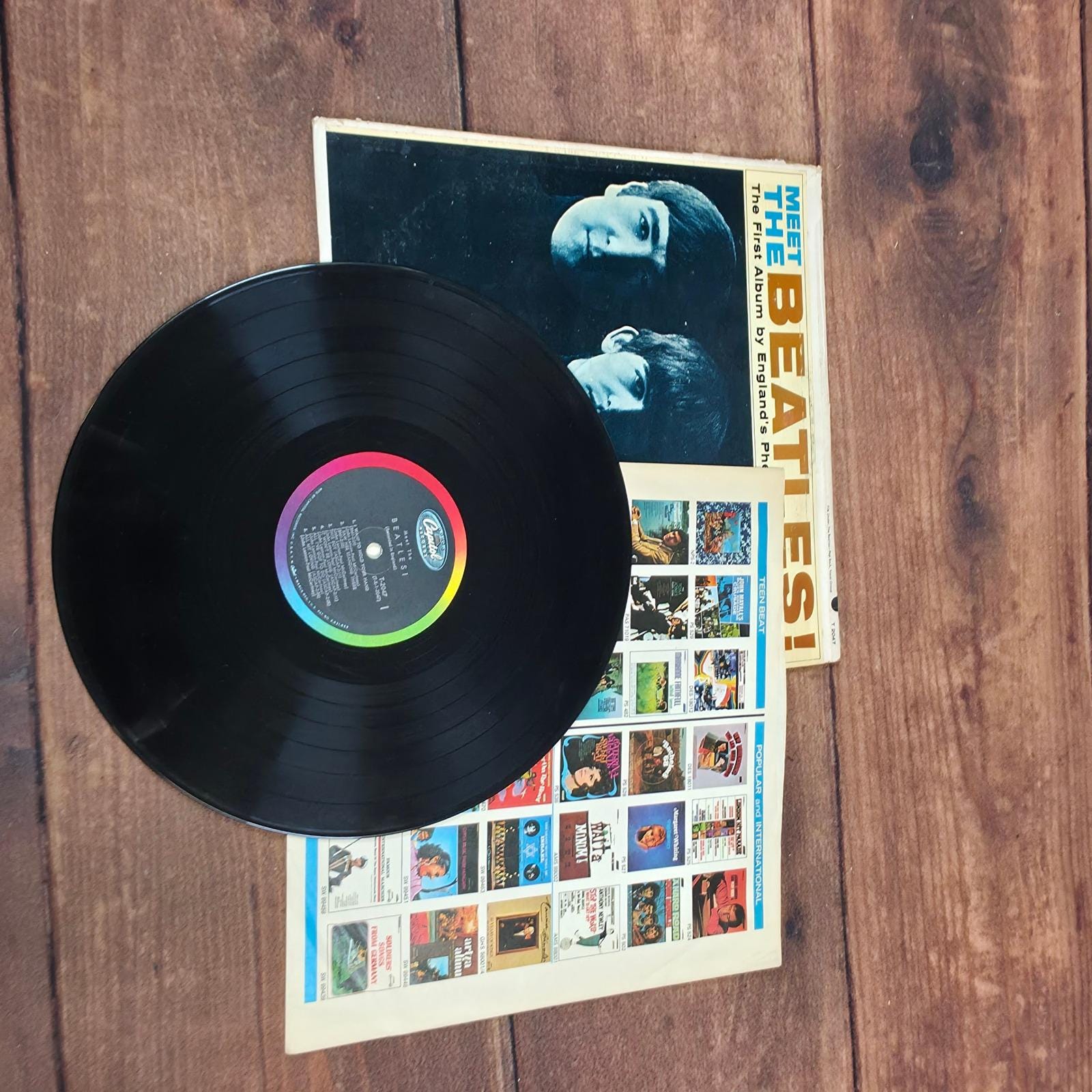 レア! レコード新品同様! ビートルズ1977年ドイツ盤 ブルーラベル レア! レコード新品同様! ビートルズ1977年ドイツ盤 ブルーラベル