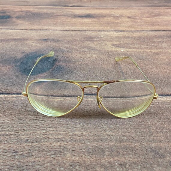 Ray-Ban Aviator Glasses Bausch & Lomb Gold Vintage FRAMES ONLY L2823 NYAS View 4