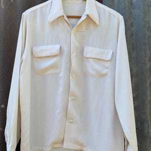 60s Rayon Shirt - Etsy