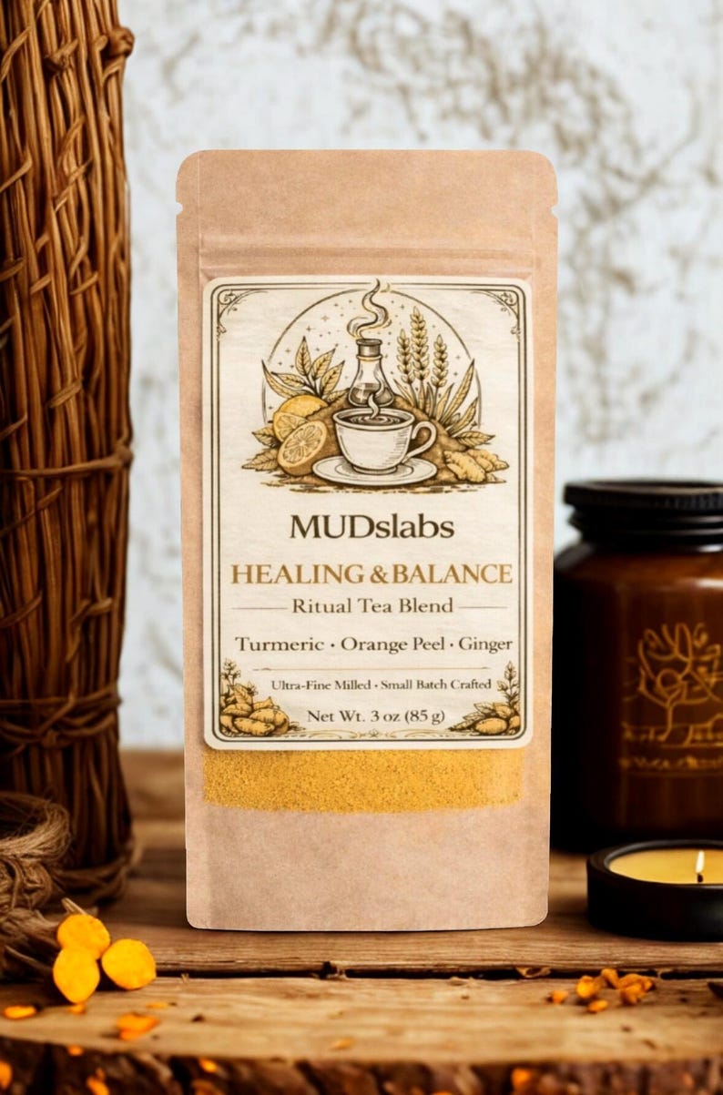 Mudslabs Healing & Balance Ritual Tea - Etsy