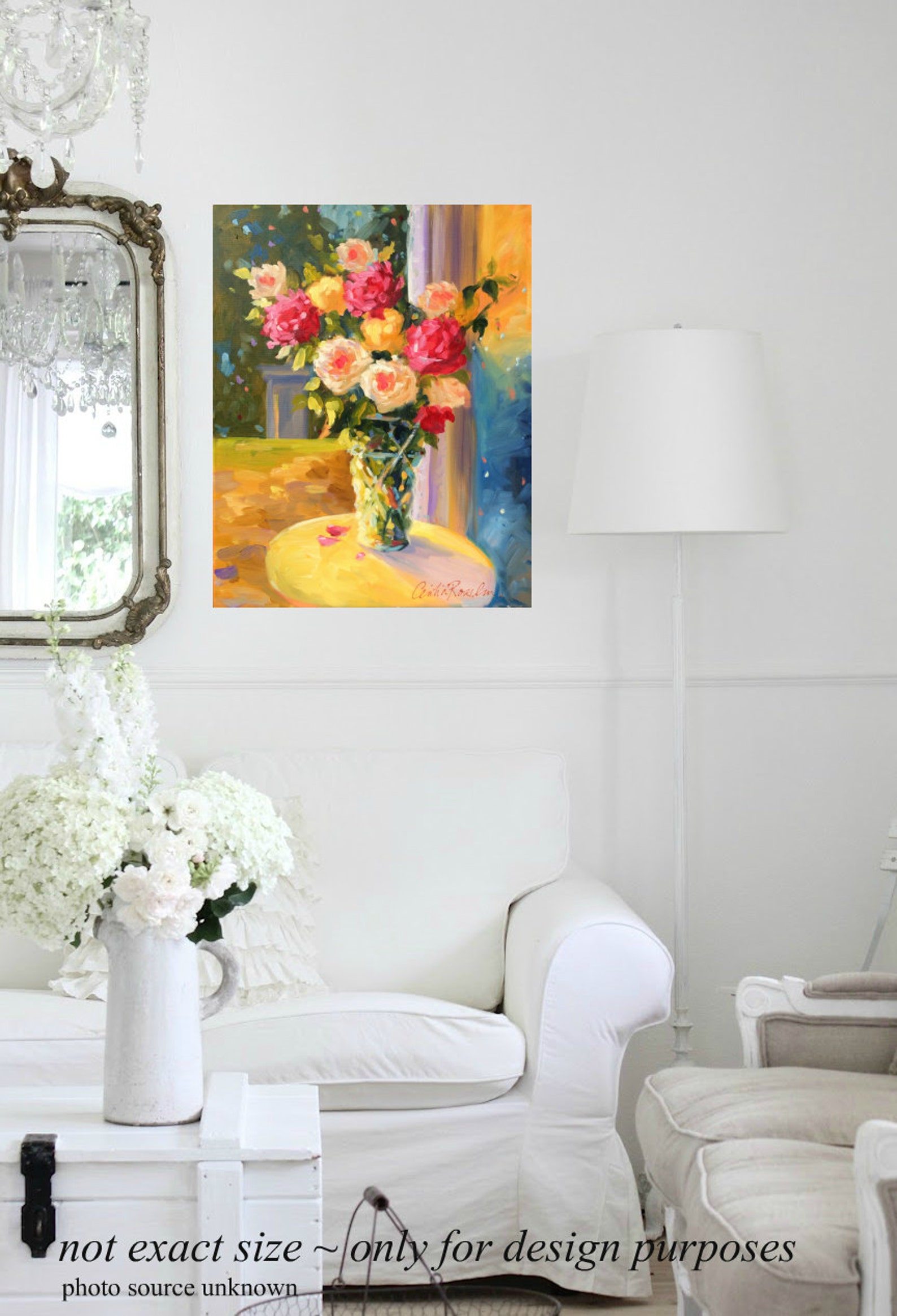 Art Print of SPILHAUSE ROSES Still Life Roses and Lemons - Etsy