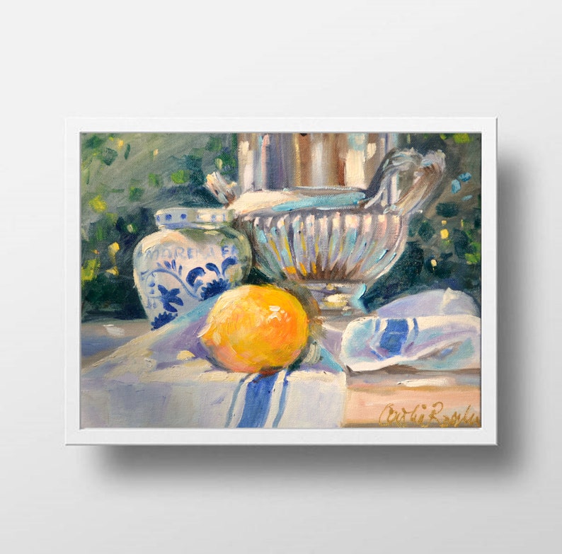 FRENCH STILL LIFE Art Print of an Original Painting A - Etsy