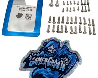 Kit/juego de tornillos de repuesto para consola Nintendo GameCube (nuevo)