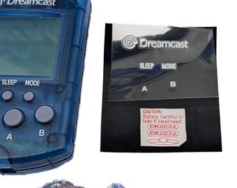 Sega Dreamcast VMU Labels / Decals