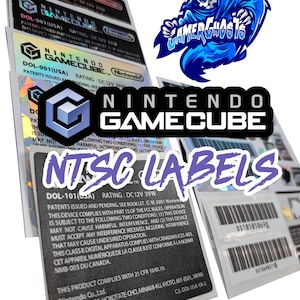 任天堂ゲームキューブ　店舗用ステッカー(シール） Gamecube sticker - Etsy 日本
