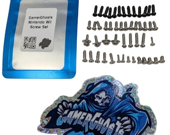 Nintendo Wii - Nuevo juego/kit completo de tornillos de repuesto