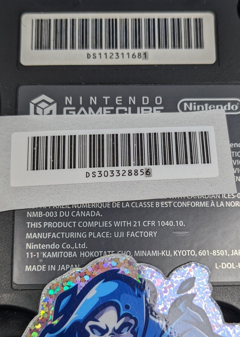 Custom Console Barcode / Serial Label / Labels - Dreamcast / Gamecube ...