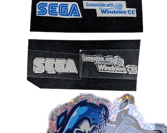 Sega Dreamcast Front Labels / Label Set - SEGA und Windows CE