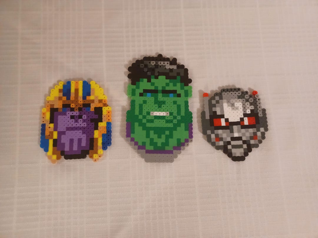 Perler Bead Marvel Characters - Etsy