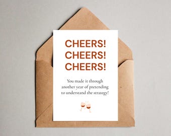 Funny Coworker Card, Work Appreciation Gift (Digital Download)