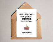 Funny Coworker Birthday Card, Work Bestie Celebration, Office Humor, Team Gift, Sarcastic, Digital Download