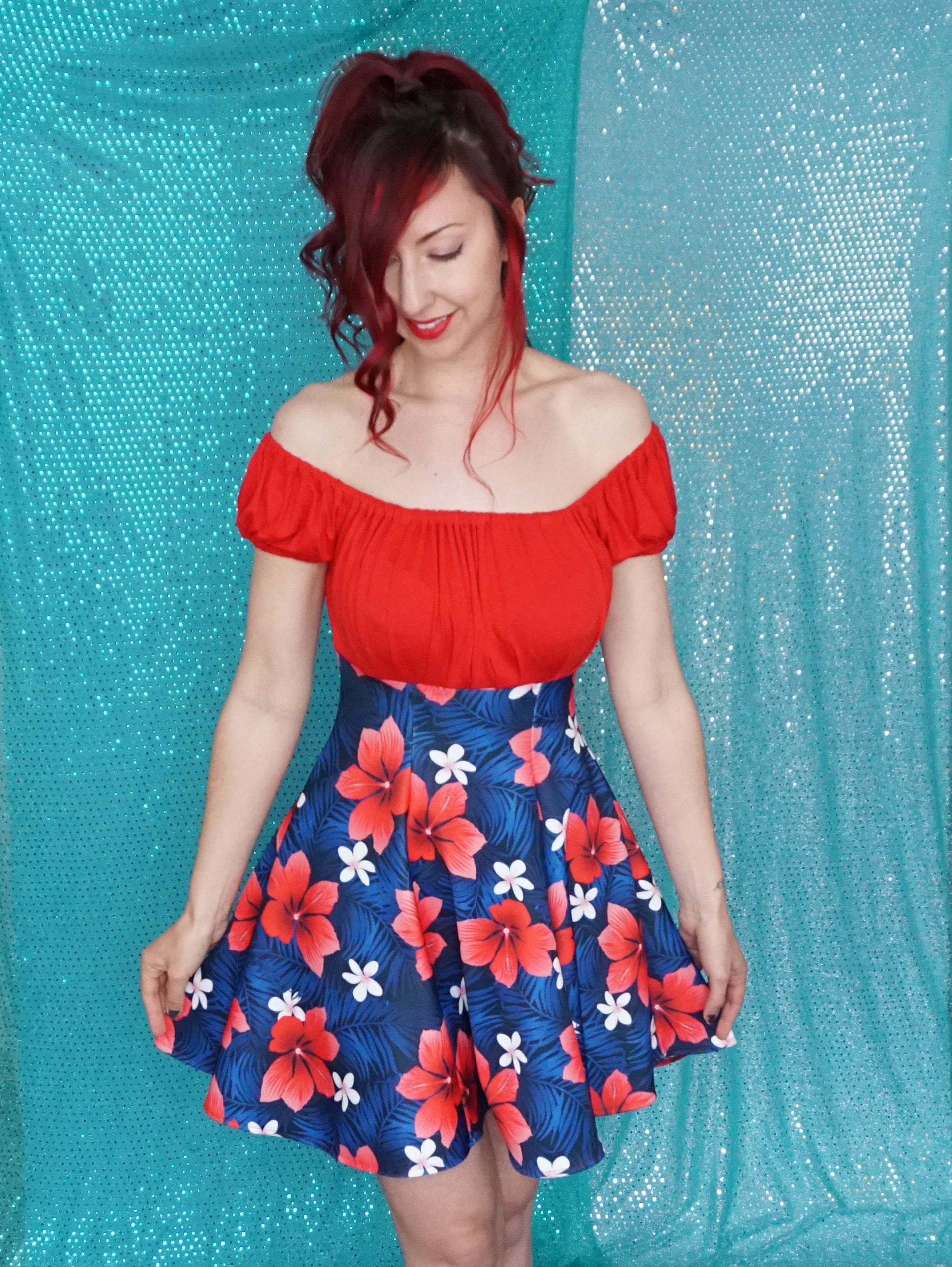 Sun Pattern Dress Sun Dress Pattern - Womens Dress Pattern - PDF Sewing Pattern - Sewing ...