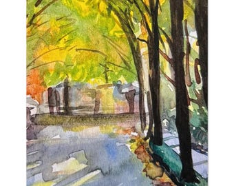 Richmond VA, Canopy of Light | Fine Art Giclée print