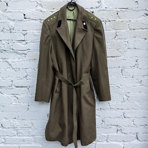 軍隊 ミリタリー オーバーサイズ チェスターコート ARMY Y2K マント Soviet army overcoat - Etsy 日本