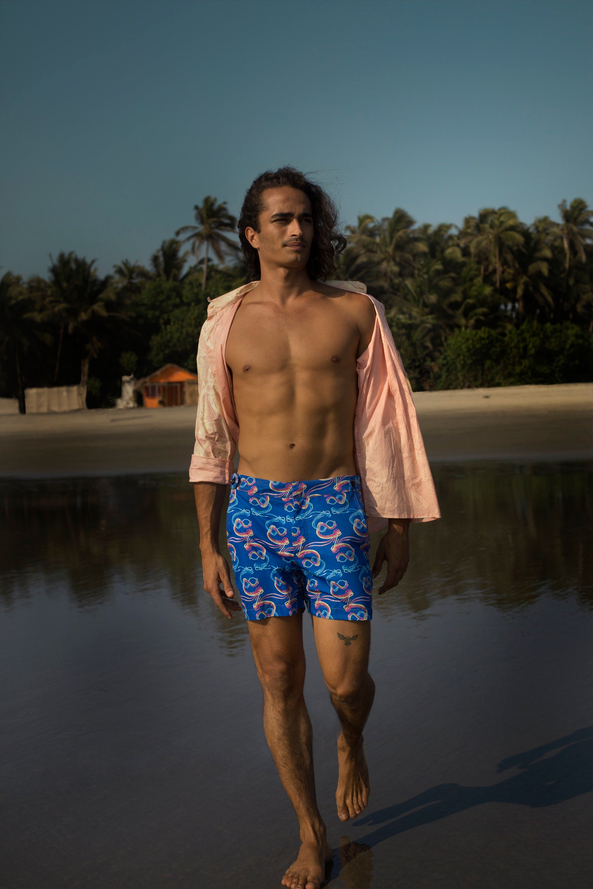 Short de bain homme arc en ciel new arrivals