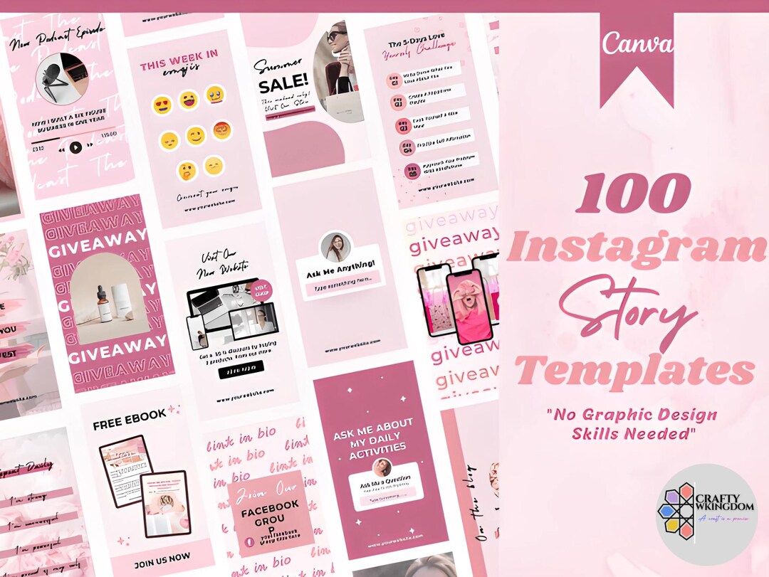 Pink Instagram Post Templates | Valentine Social Media, Canva Editable ...