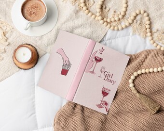 Girl Diary Journal | Hardcover Notebook