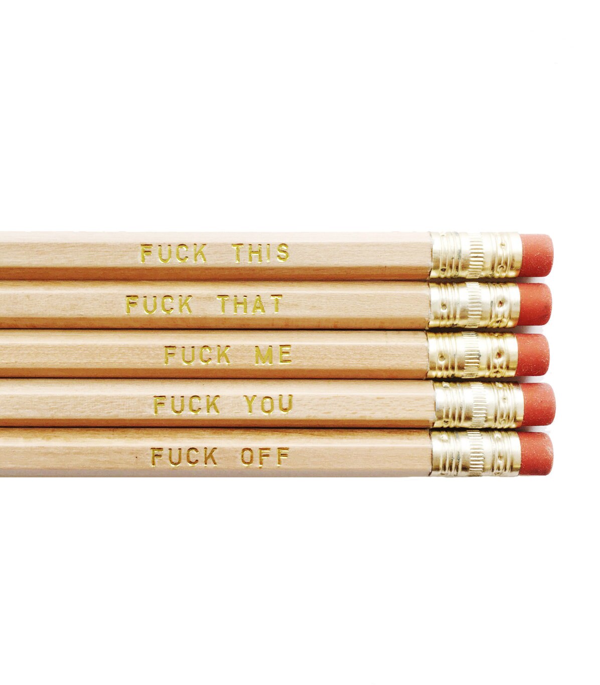 Funny Pencil Set, Curse Pencil Set, F*CK Pencil Set, Mature Pencil Se…