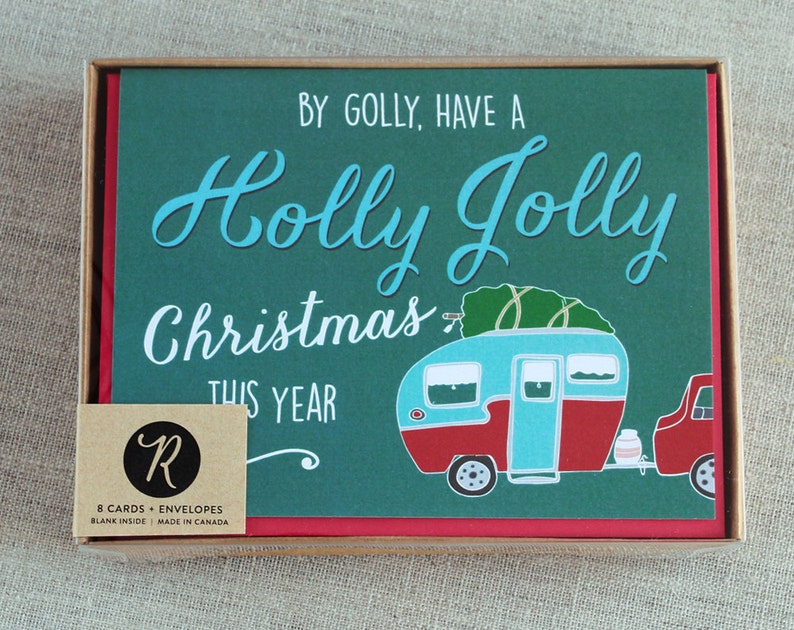 Christmas Card Boxed Set Holiday Cards Boxed Set Christmas | Etsy