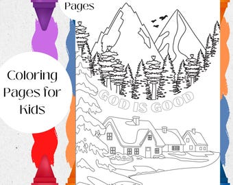 Kids Bible Verse Coloring Pages, 100 Christian Scripture Activities (PDF Download)