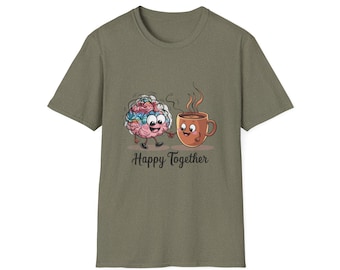 Brain and Coffee Tee