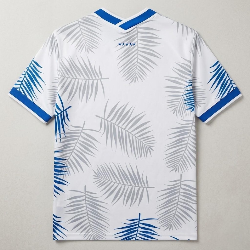 Brazil Retro Football Jersey - Blue/White Concept Soccer Shirt - Vintage Brasil Fan Kit - Premium Sports Gift Men & Women Unisex Streetwear image 2