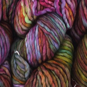 Malabrigo Rasta Yarn - Super Chunky 100% Merino Wool, Color Diana (886), 90 Yards