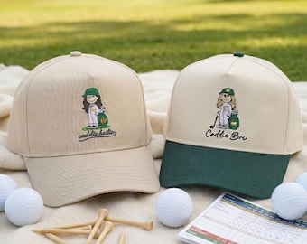 Casquette de golf personnalisée brodée, casquette de golfeur personnalisée snapback, cadeau pour amateur de golf, casquette de golfeur brodée, cadeau de golf pour homme femme