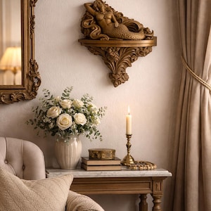 Antique Angel Wall Shelf - Etsy