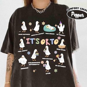 Det är okej att vara annorlunda Autism Goose png, Autism Acceptance png, Specialpedagog, Silly Goose Neurodiversity png, Specialpedagog