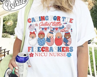 NICU Nurse png, for 4th Of July Neonatal ICU Nurse png, RN American Nicu Nurse png, July 4th Neonatal Intensive Care Unit Patriotic Nurse
