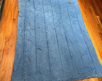 Couette Tommy Hilfiger Denim vintage en bleu, taille lit simple