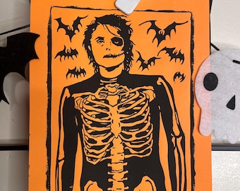 Skeleton Halloween G Print