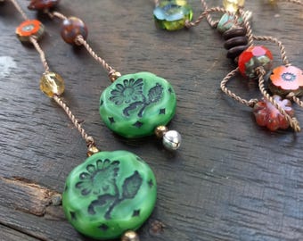 Green lariat