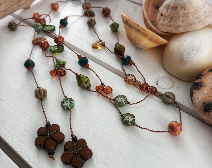 Woodland Lariat Necklace