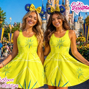 joy inside out dress design Joy from Pixar's "Inside Out"