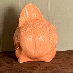 Red Pudgy Chicken will brighten any kitchen and made from a 1960's retro ceramic mold my grandmother gave me. image 4