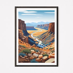 Fish River Canyon, Namibia | Väggkonst Resetryck