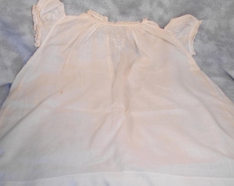 Vintage Yolande Childs Christening Gown or Dress Beige Very Old Girls Dress