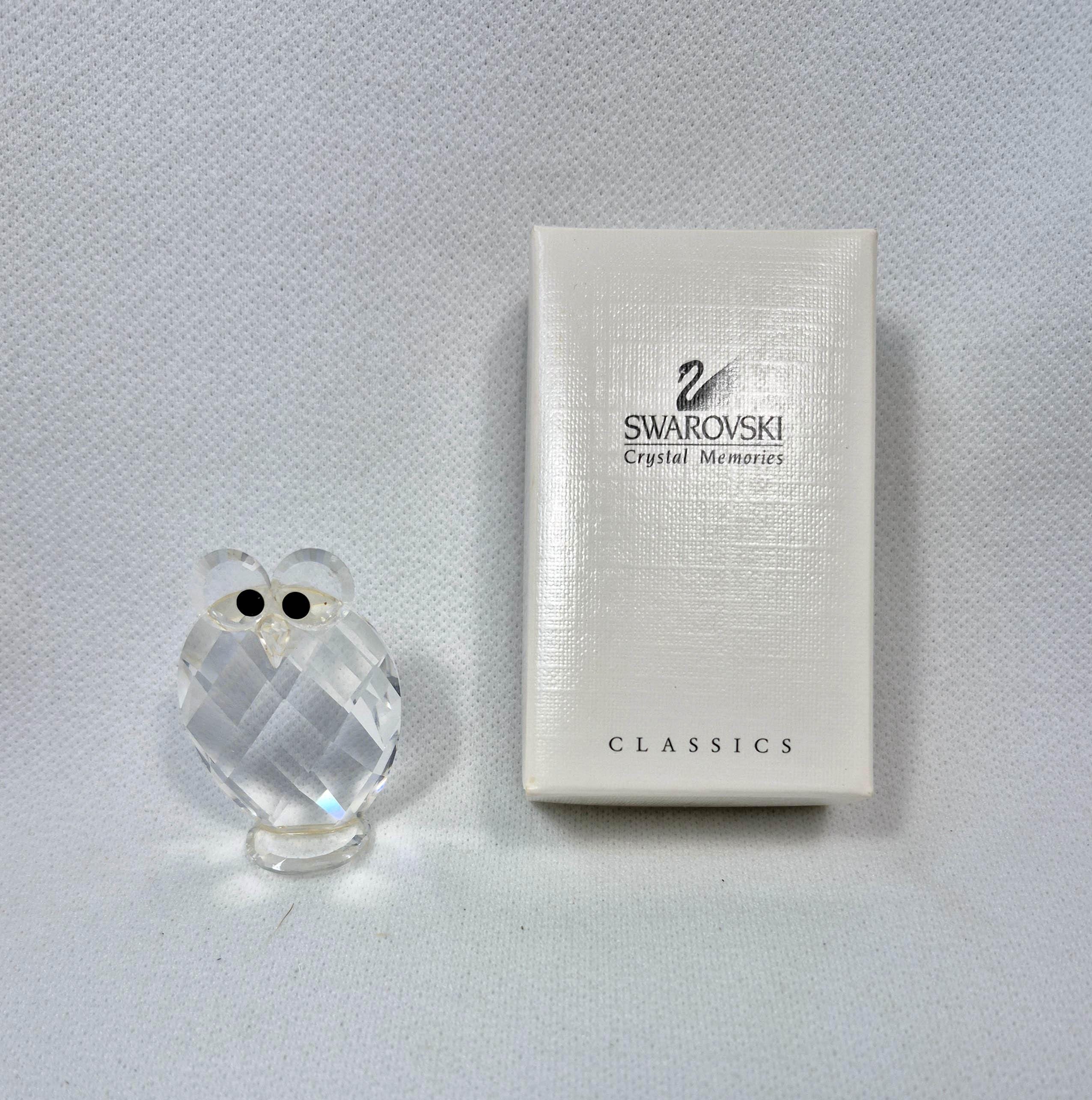 Swarovski Owl Figurine - Etsy