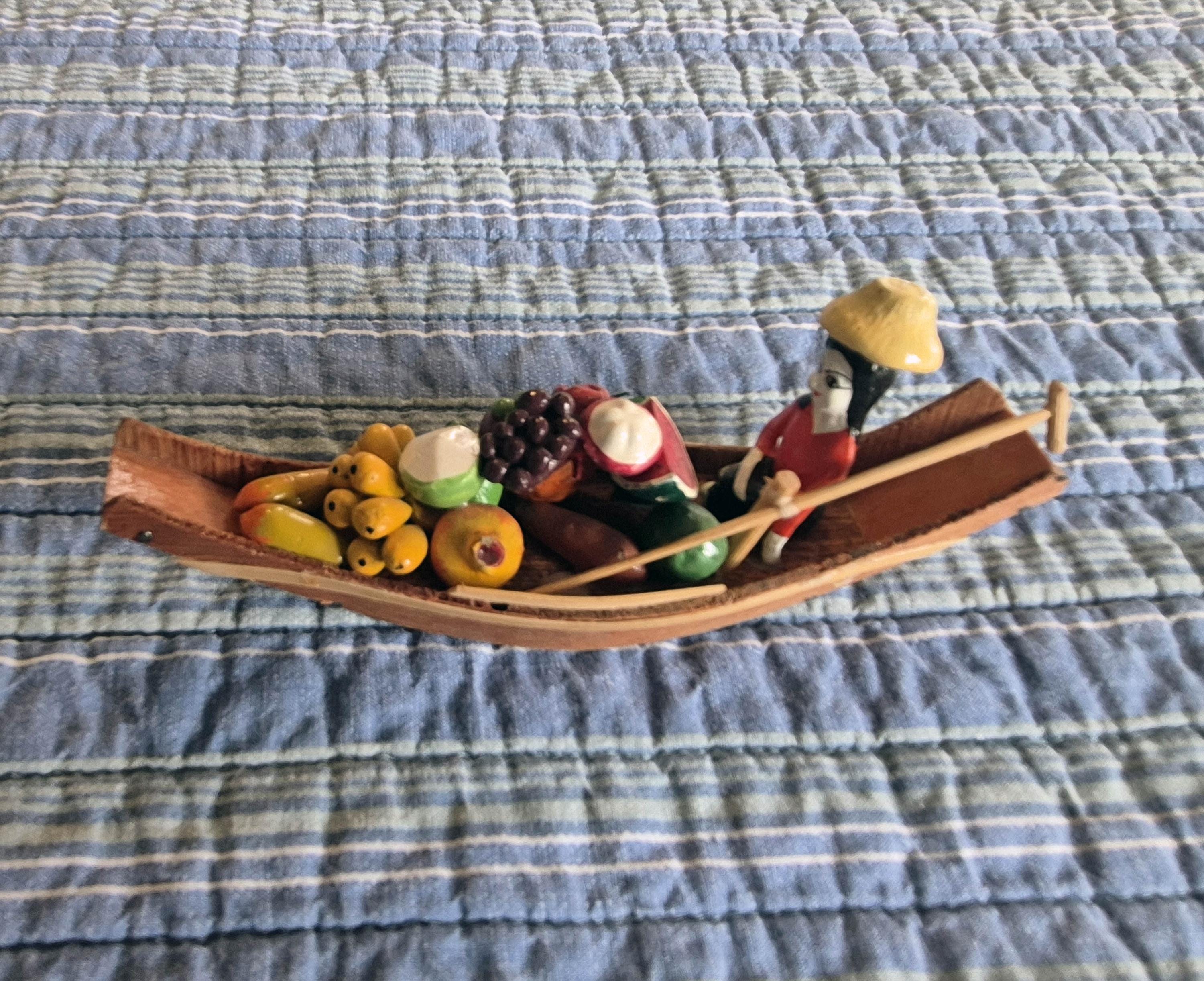 Wooden Thai Boat - Etsy